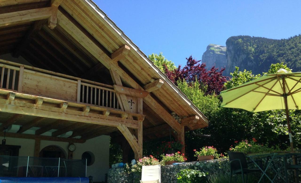 Chambres D'Hotes De Charme Douglas Samoëns Dış mekan fotoğraf